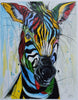 African painting of zebras for sale