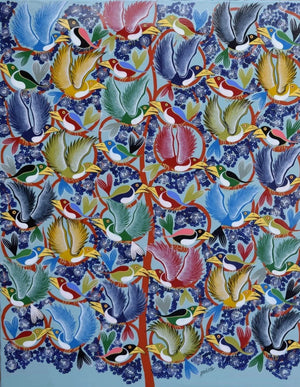 African  art of birds for sale