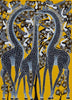 african painting of giraffes 