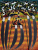  African painting of Manyara