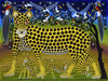 African painting of spotted cheetahs for sale