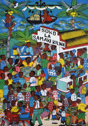 african art of fish markets