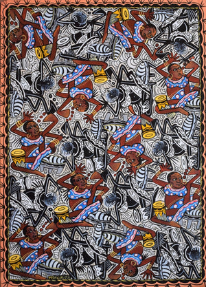 african art of a woman 