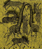 african art of giraffe animals for sale