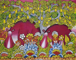 african art of hippos for sale 