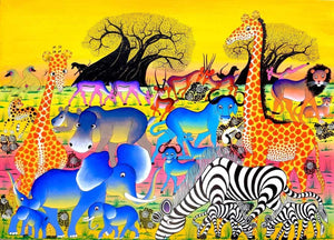 African paintings of animals