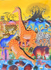 african painting of wildlife animals for sale
