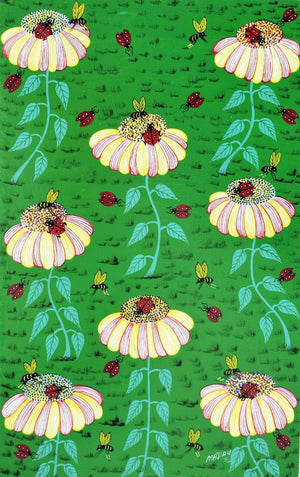 African  art of flowers