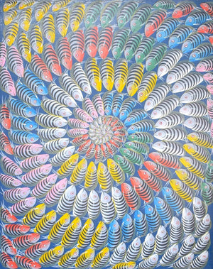 African painting of fishes for sale online
