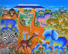 African  art of animals for sale