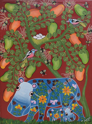 african art of trees