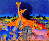 animal African  art