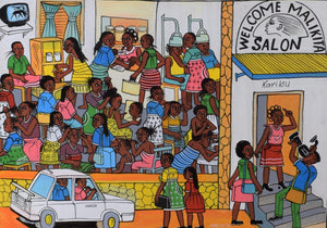 African  art of hair salon
