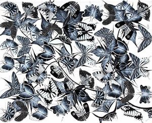African  art of animals swimming for sale